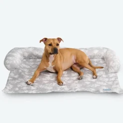 Frostcore™ Cooling Couch Cover Dog Bed - Clouds Grey