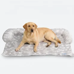 Frostcore™ Cooling Couch Cover Dog Bed - Clouds Grey