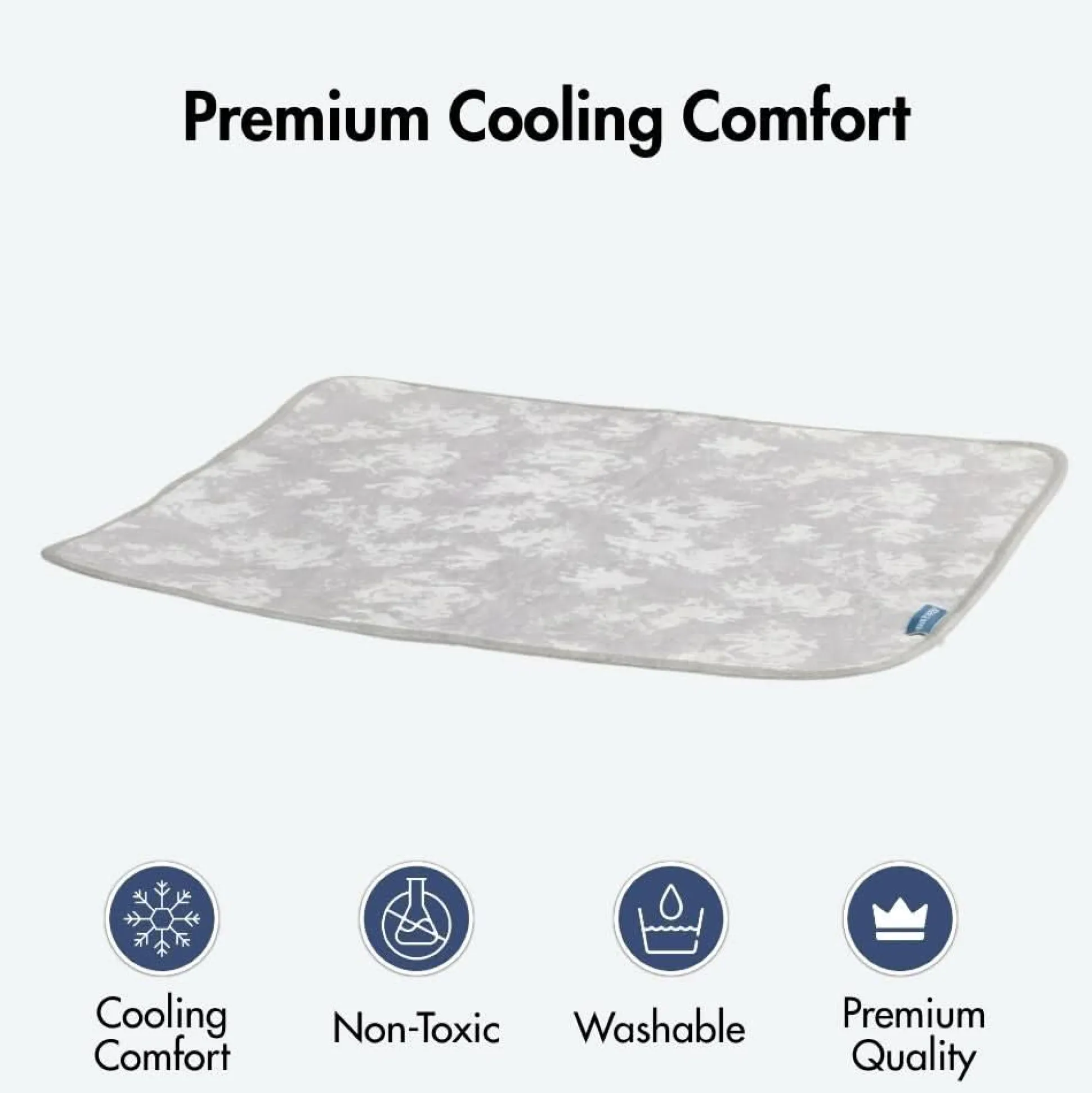 Frostcore™ Cooling Mat - Clouds Grey
