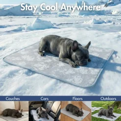 Frostcore™ Cooling Mat - Clouds Grey