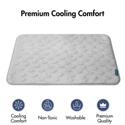 Frostcore™ Cooling Mat - Hearts Grey