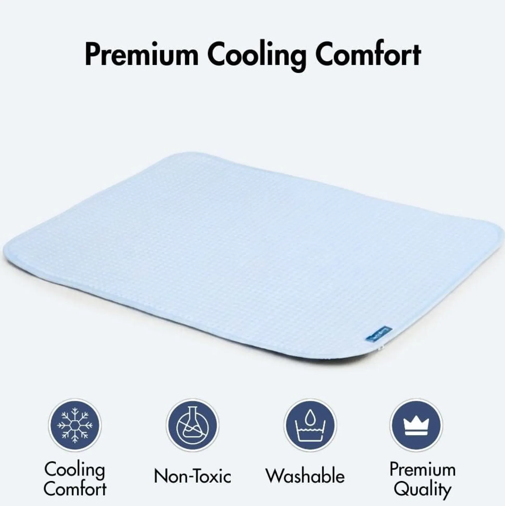 Frostcore™ Cooling Mat - Waffle Blue