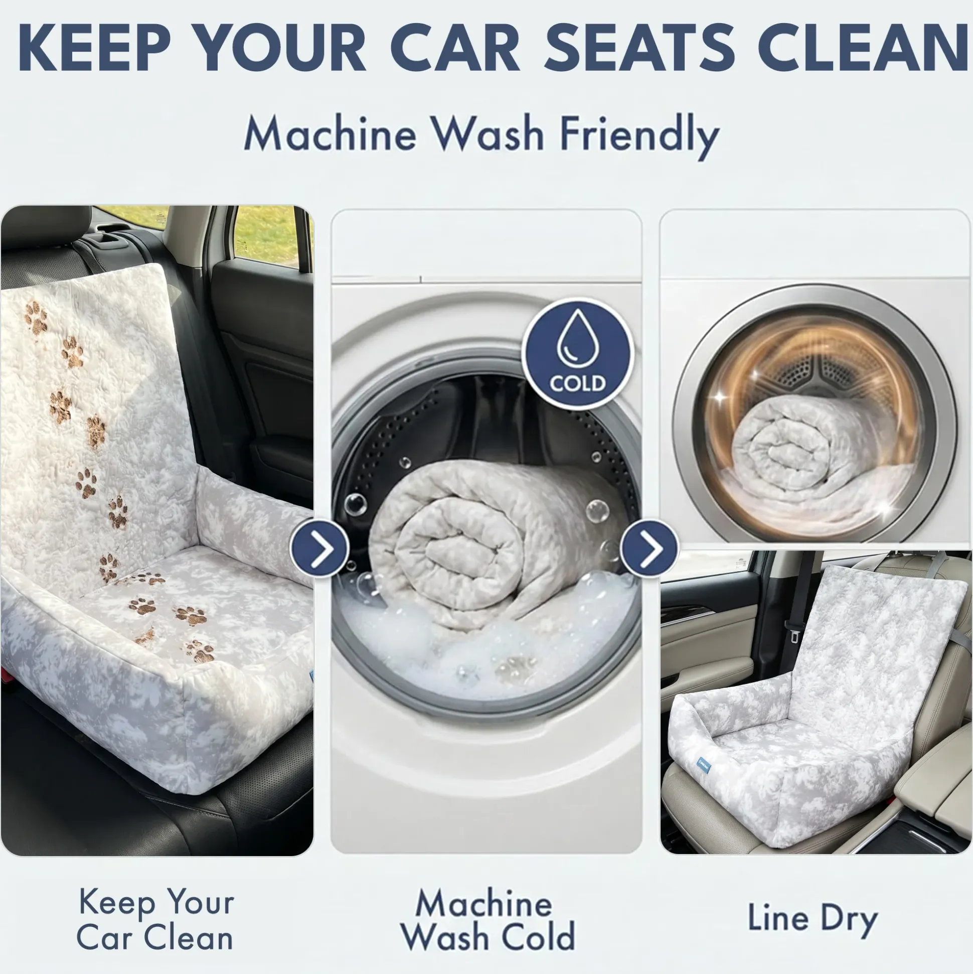 Frostcore™ Dog Cooling Car Seat Beds