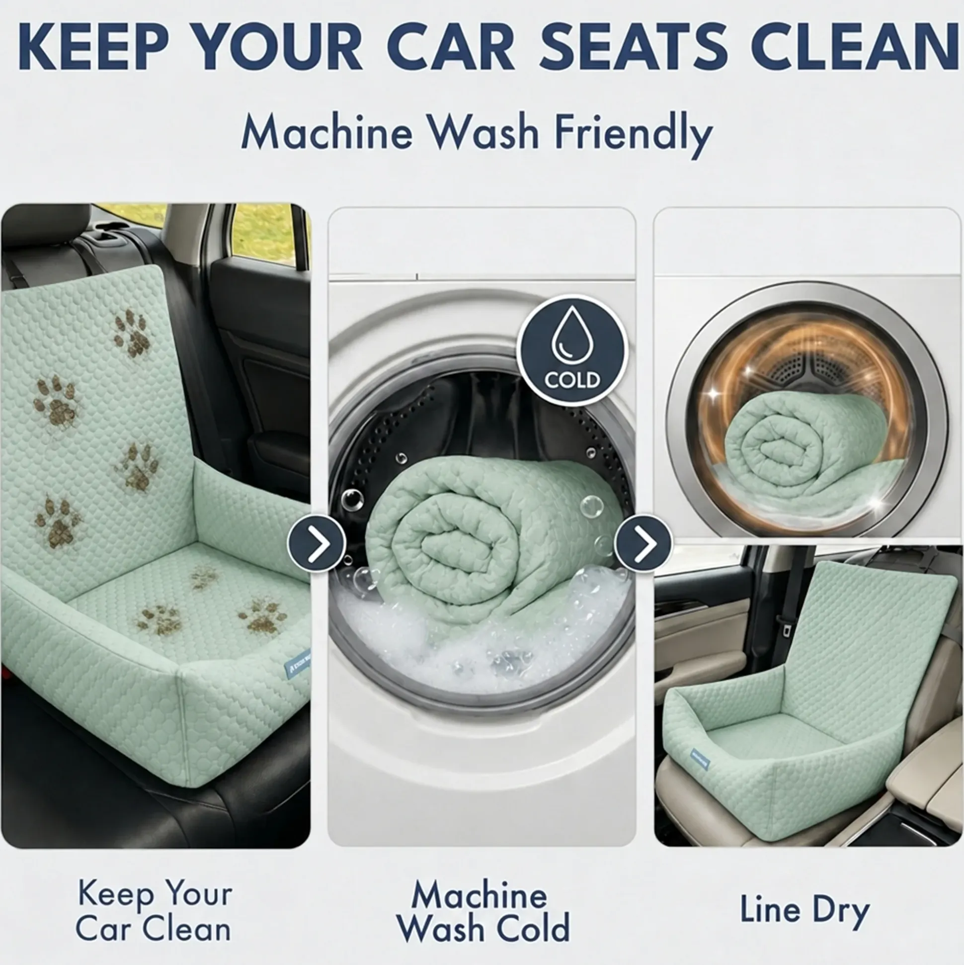 Frostcore™ Dog Cooling Car Seat Beds
