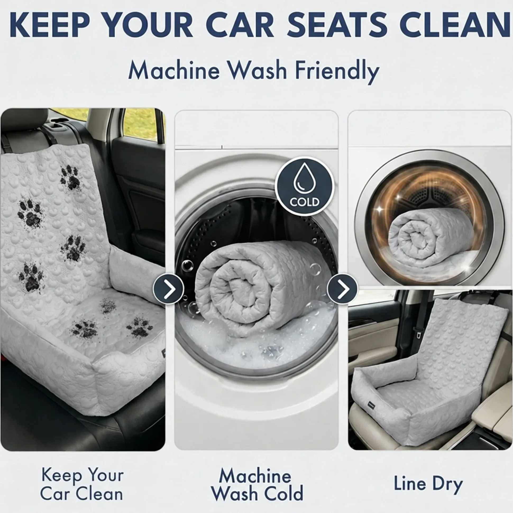 Frostcore™ Dog Cooling Car Seat Beds