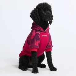 Fuchsia Camo Dog Hoodie