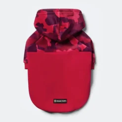 Fuchsia Camo Dog Hoodie