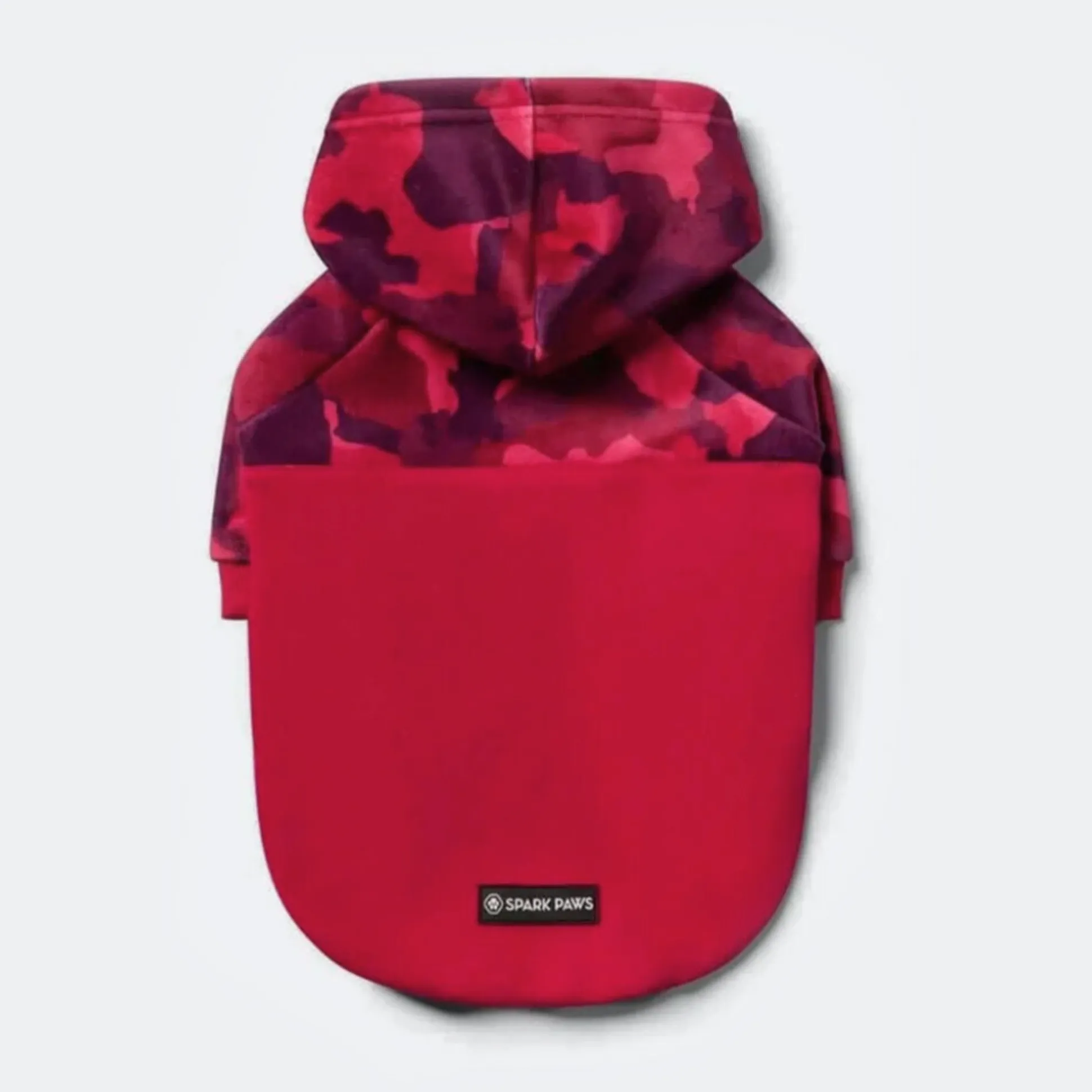 Fuchsia Camo Dog Hoodie