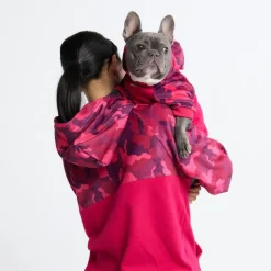 Fuchsia Camo Human Hoodie
