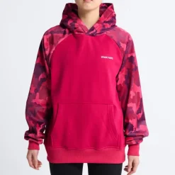 Fuchsia Camo Human Hoodie