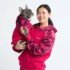Fuchsia Camo Human Hoodie