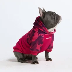 Fuchsia Camo Human Hoodie