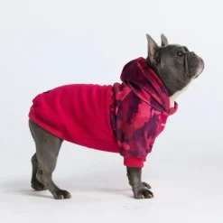 Fuchsia Camo Human Hoodie