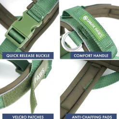 Grab & Go Harness - Army Green