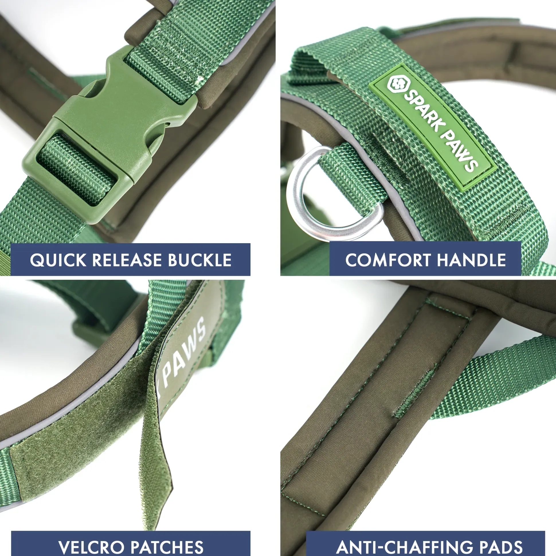 Grab & Go Harness - Army Green