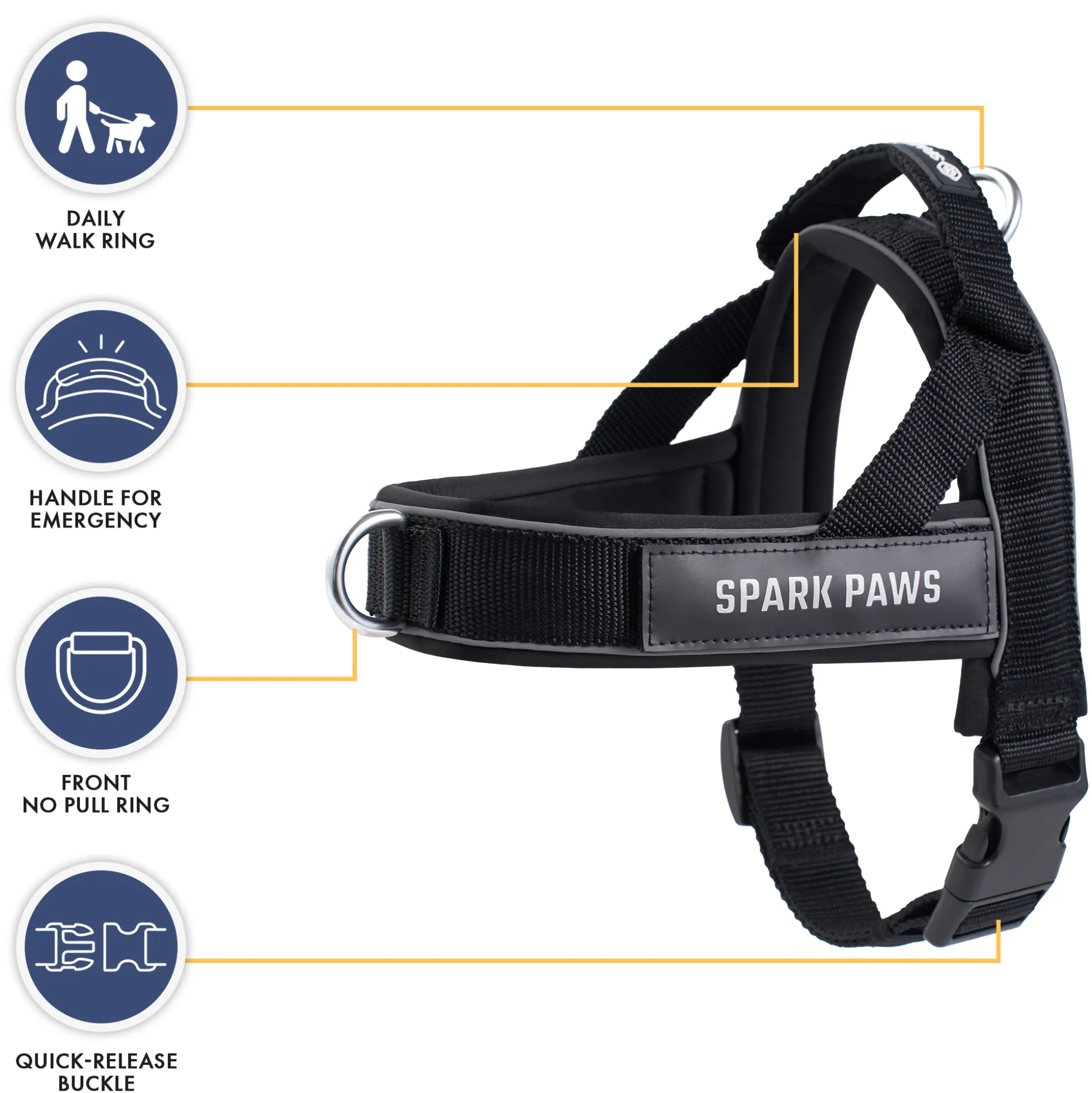 Grab & Go Harness - Black