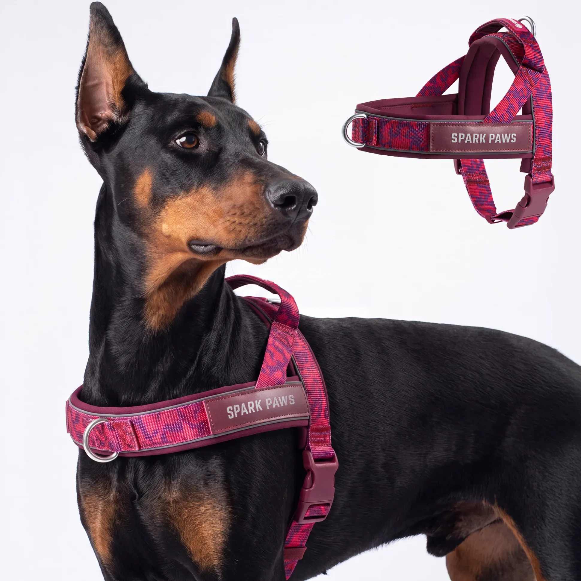 Grab & Go Harness - Fuchsia Camo