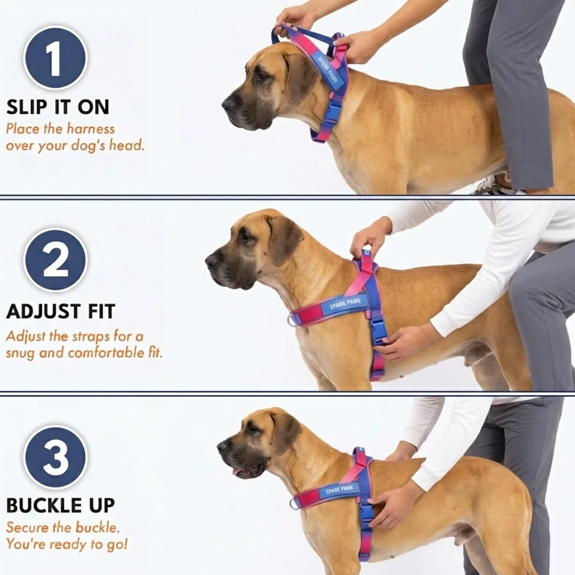 Grab & Go Harness - Snow Cone