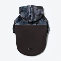 Grey Camo Dog Hoodie