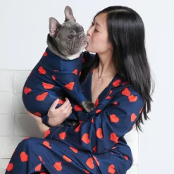 Human Pajama Top - Hearts