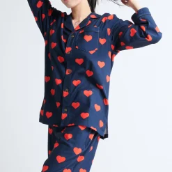 Human Pajama Top - Hearts