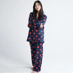 Human Pajama Top - Hearts