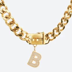 Initial Letter Jewelry Tag - B