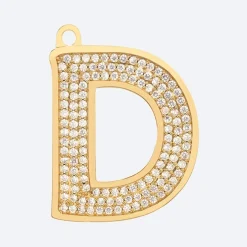 Initial Letter Jewelry Tag - D