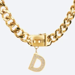 Initial Letter Jewelry Tag - D