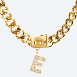 Initial Letter Jewelry Tag - E
