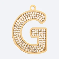 Initial Letter Jewelry Tag - G