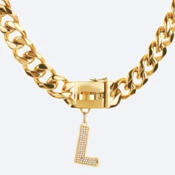 Initial Letter Jewelry Tag - L
