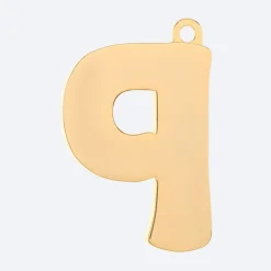 Initial Letter Jewelry Tag - P