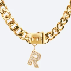 Initial Letter Jewelry Tag - R