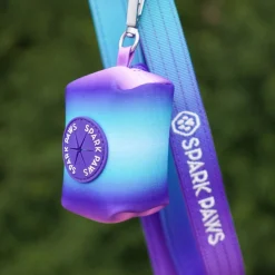 Leash and Poop Bag Holder Set