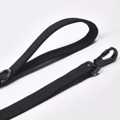 Leash and Poop Bag Holder Set - Black