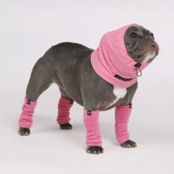 Leg Warmer and Earmuff Protector Set - Pink