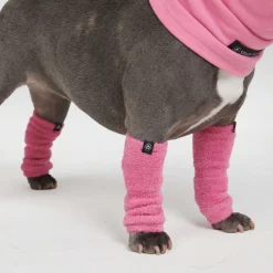 Leg Warmer and Earmuff Protector Set - Pink