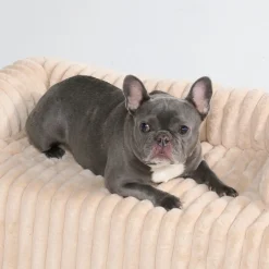 Luxury Couch Cover Dog Bed - Beige