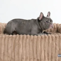 Luxury Couch Cover Dog Bed - Brown