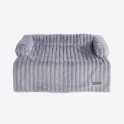 Luxury Couch Cover Dog Bed - Grey