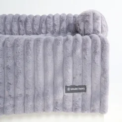 Luxury Couch Cover Dog Bed - Grey