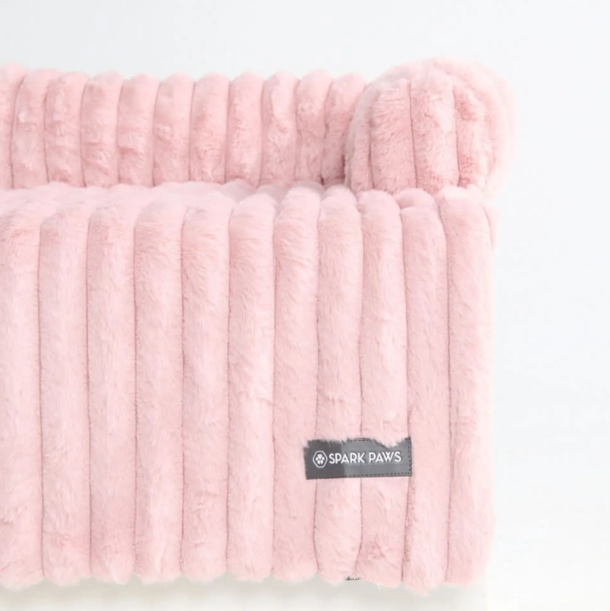 Luxury Couch Cover Dog Bed - Pink