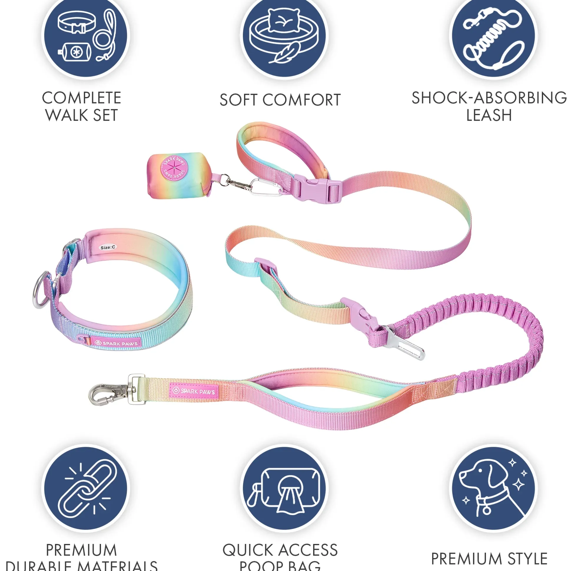 Martingale Collar and Multipurpose Leash Sets