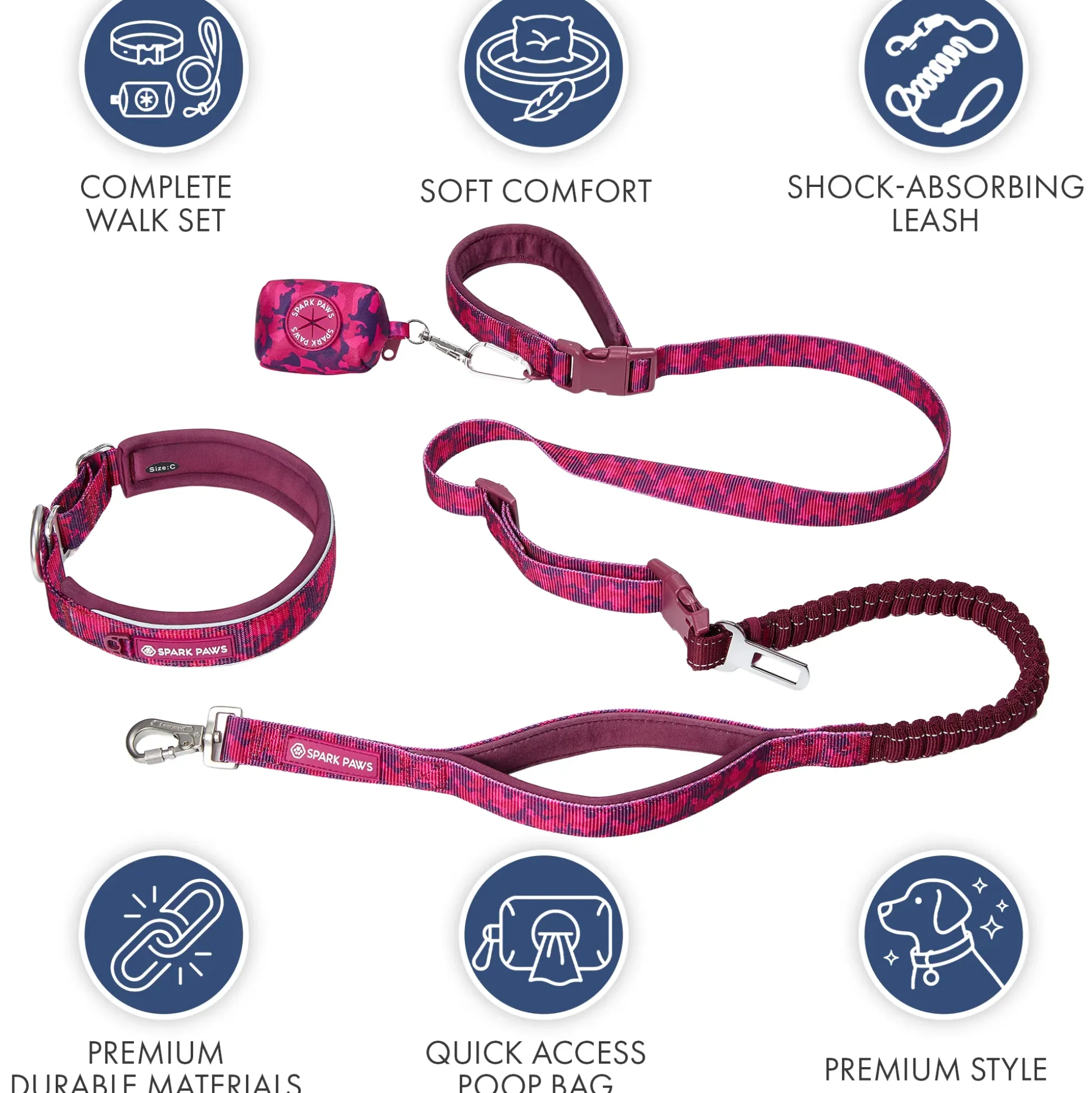 Martingale Collar and Multipurpose Leash Sets