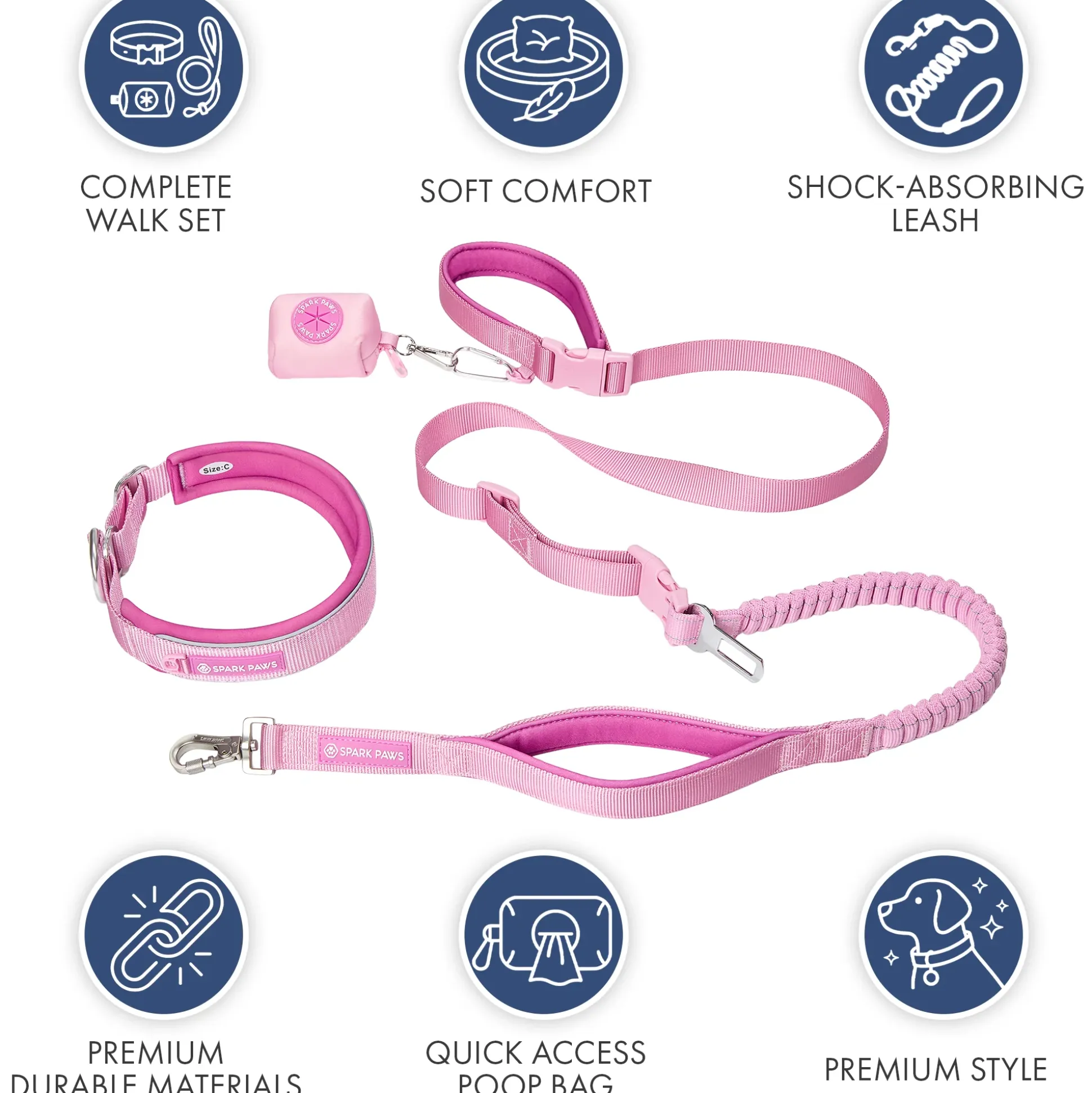 Martingale Collar and Multipurpose Leash Sets