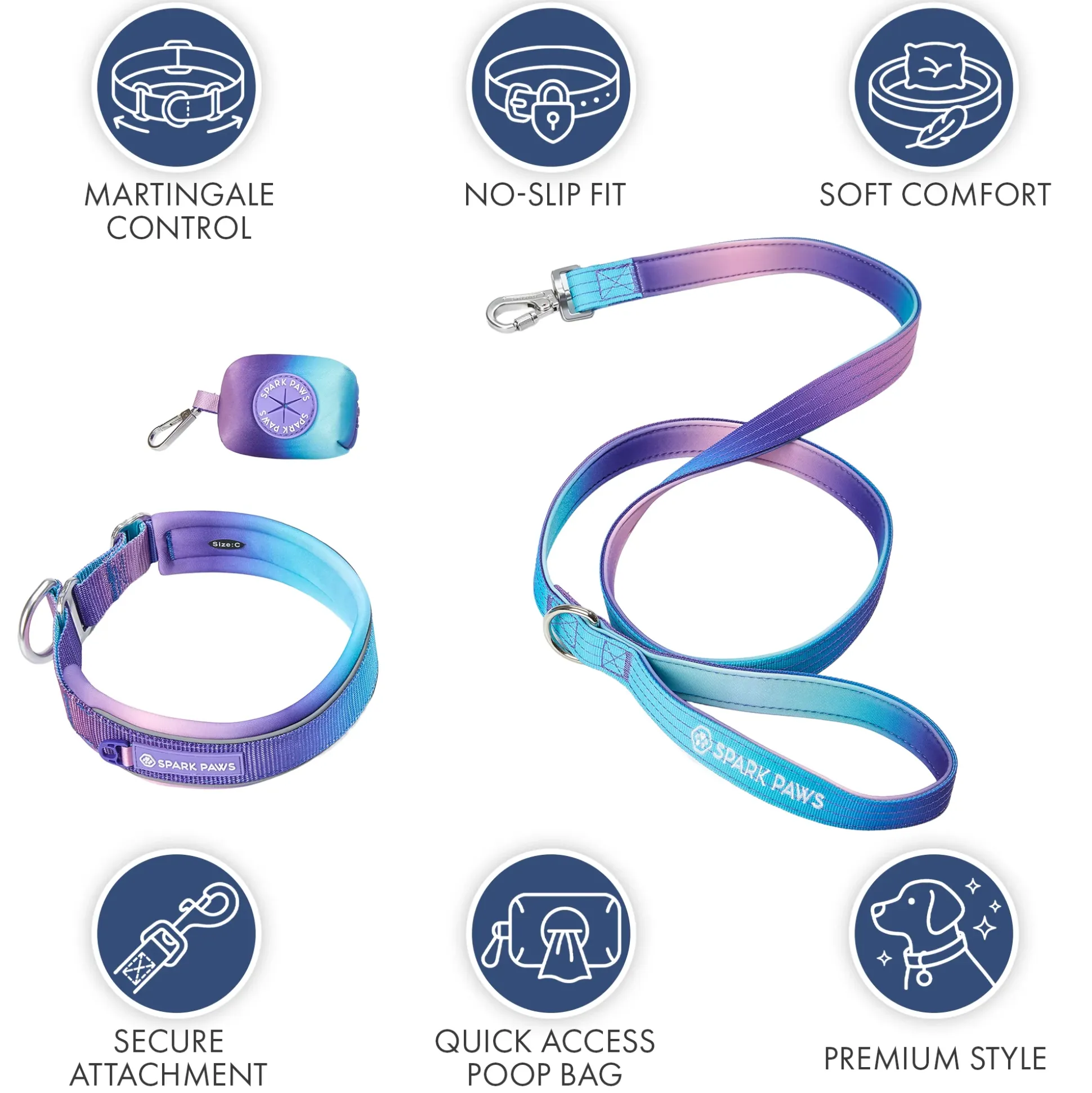 Martingale Collar Sets