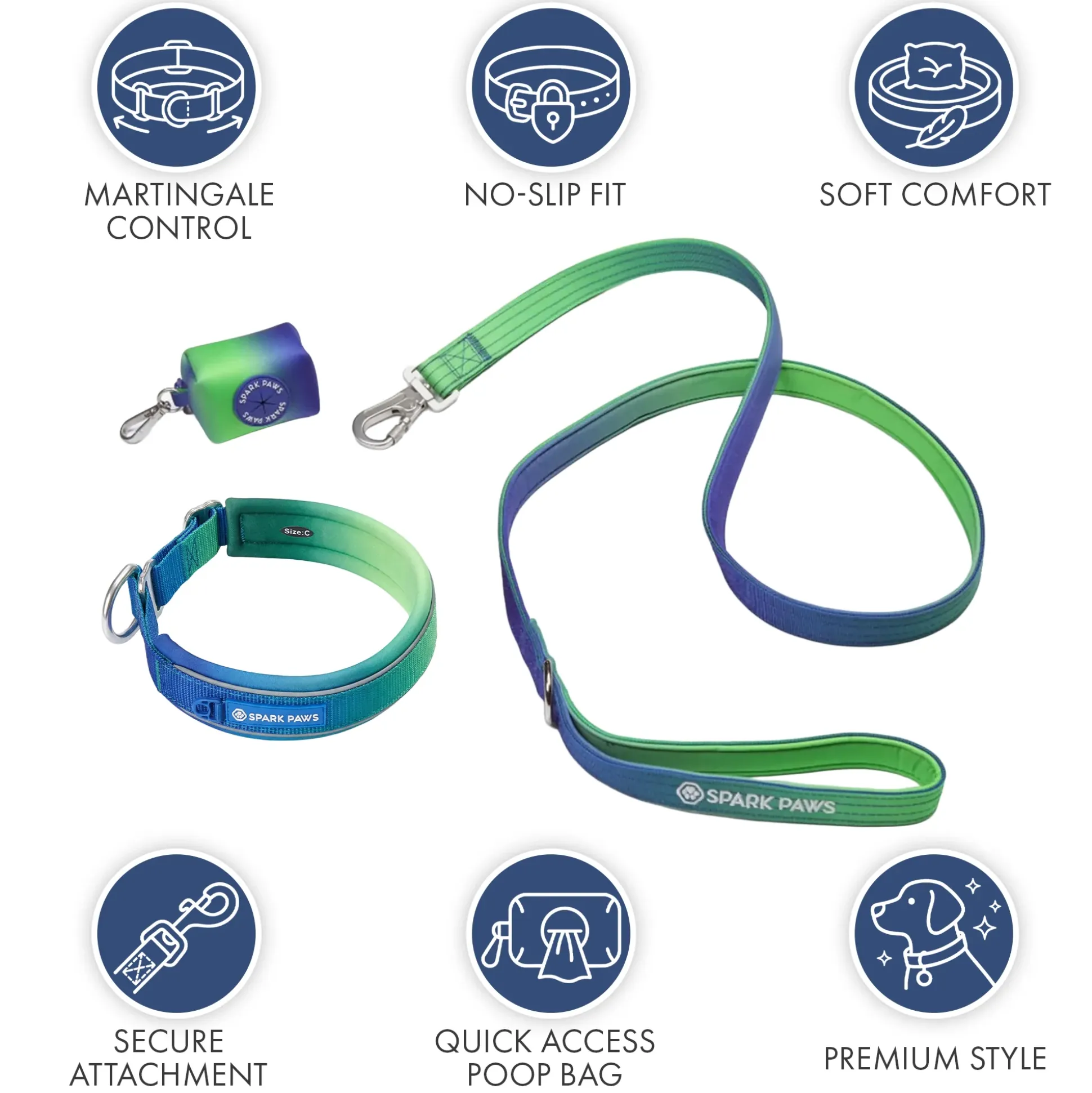Martingale Collar Sets