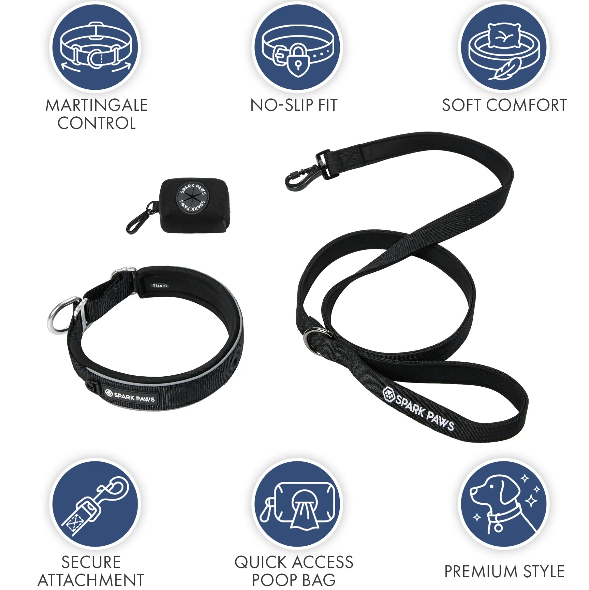 Martingale Collar Sets