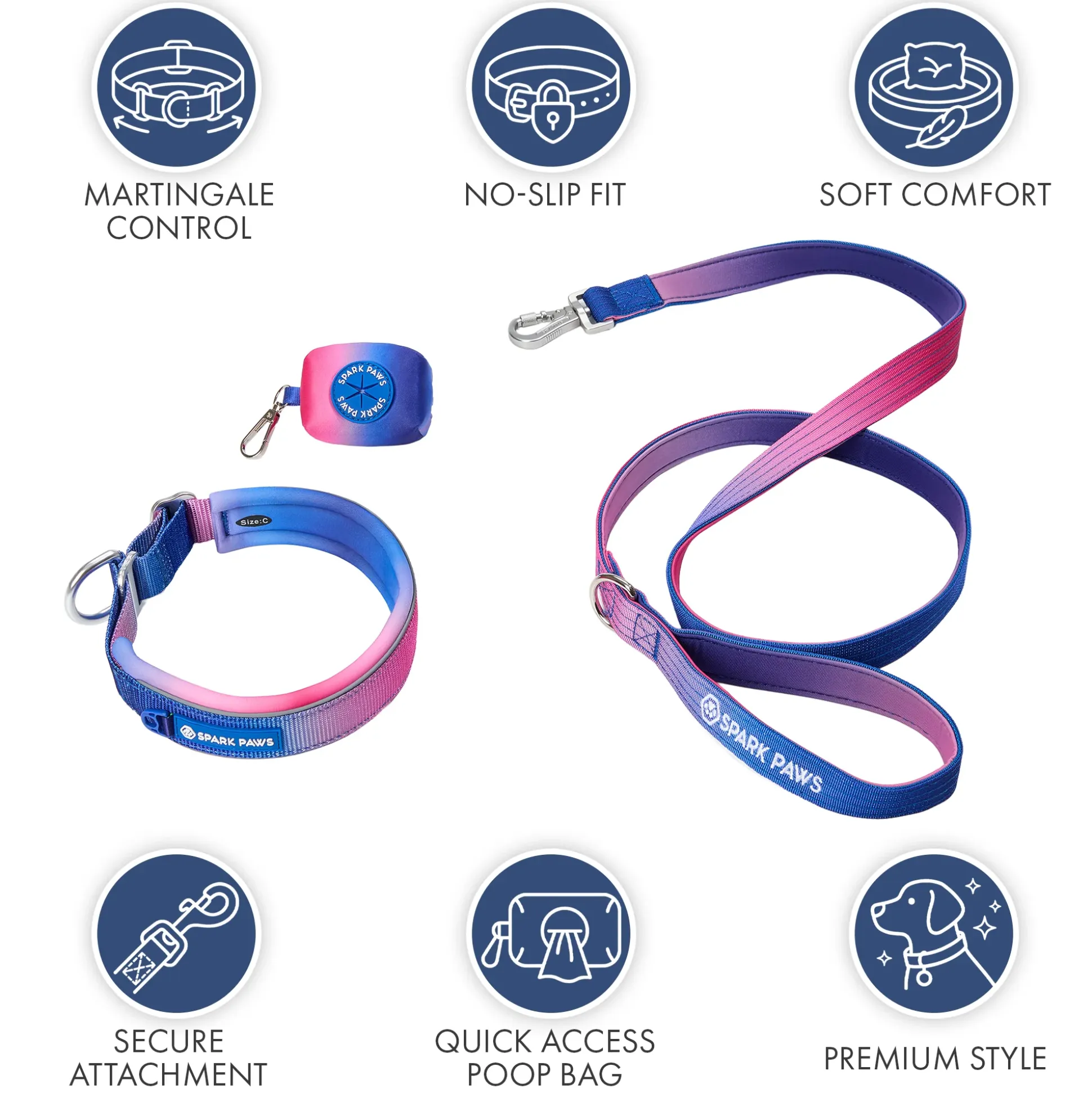 Martingale Collar Sets